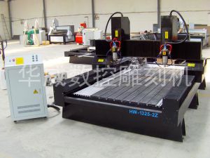 亳州涡阳县双头立体多功能石材雕刻机HW-1325-2Z
